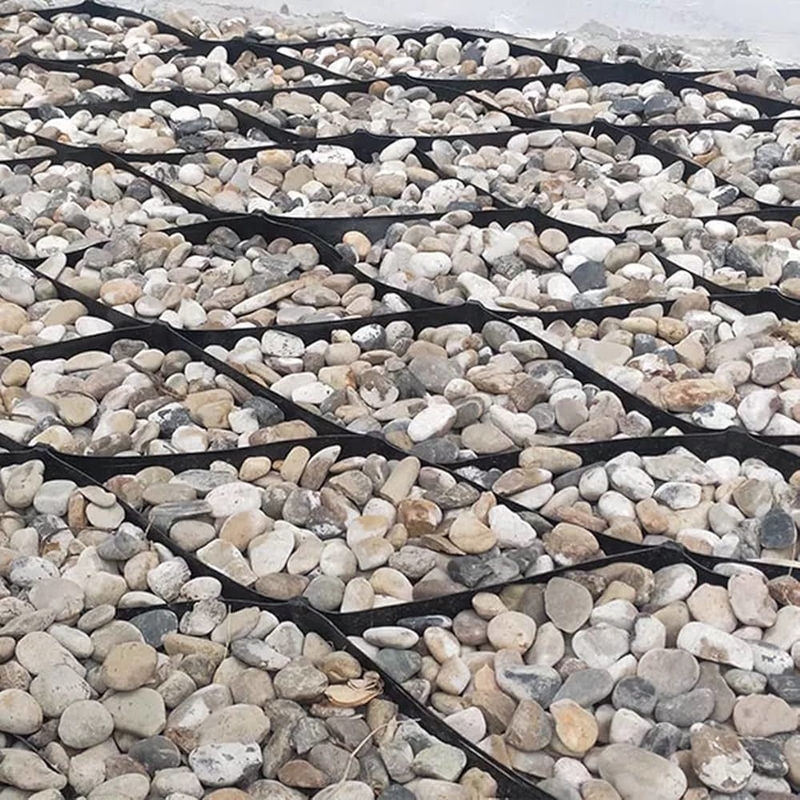 Géocellules en HDPE durables Géocellule en HDPE à surface lisse pour allées Contrôle de l'érosion pour pentes Soutien de mur de soutènement