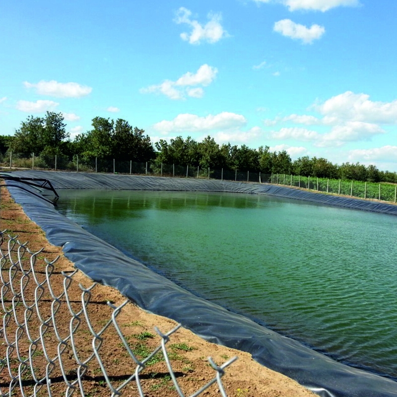 Bâche géomembrane pour étang de pisciculture en polyéthylène extérieur, bâche de confinement en HDPE, grande bâche pour étang, bâche géomembrane imperméable pour étang